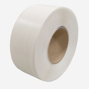 Feuillard en polypropylène PP 5 mm x 0,40 mm blanc D200
