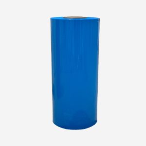 Film étirable automatique bleu 50 cm 23 microns (150%)