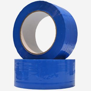 Ruban adhésif PP acrylique 48 mm x 125 m bleu