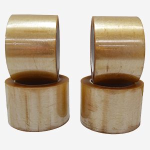 Ruban adhésif polypropylène solvant transparent 75 mm x 132 m
