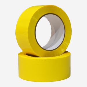 Ruban adhésif PP acrylique jaune 48 mm x 125 m
