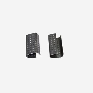Chapes / agrafes métalliques ouvertes pour feuillard en polypropylène de 13mm